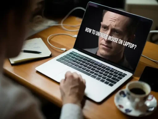 How To Unfreeze Mouse On Laptop